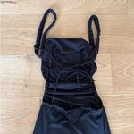 Princess Polly  Maxi Dress Strapy Back Size US4 Black Photo 4