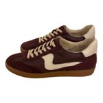 Dolce Vita Zina Retro Trainer Sneaker Burgundy Cream Gum Sole Women's 11 Red Photo 5