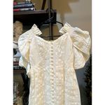 Cult Gaia Simona Ruffled Off The Shoulder Midi Dress Off White Womens Size 0 Photo 6