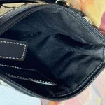 Coach  Signature Crossbody Bag Canvas Gray/Black  Authentic 6016 Photo 13