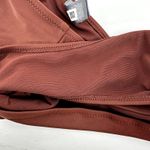 Aerie The Classic Bikini Bottom Low Rise Full Coverage Swim UPF 50 Brown Small Photo 5