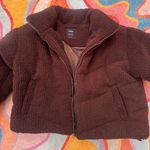 Cotton On Brown Zip Up Bomber Photo 1