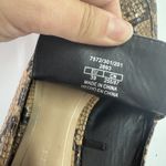 ZARA  Shoes Womens Size 39 8 US Snake‎ Print Loafers Brown Faux Leather Flats Photo 6