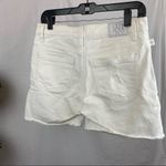 Rock & Republic White Distressed Studded Bermuda Shorts 4 Photo 2