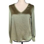 Another Love Aya Top Folliage Olive Green V Photo 0