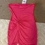 Princess Polly Pink Strapless Mini Dress Photo 1