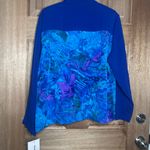 Vintage Geppetto women’s Blue Patterned shirt size XL Photo 7
