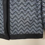 Armani Collezioni Women Jacquard Zig Zag Wool Blend Jacket Sz 10 Office Academia Photo 6