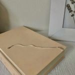 Vintage Silver Tone Herringbone Bracelet “Liliya” Costume Jewelry Minimalist Photo 1