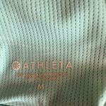 Athleta Athlete Breathe In Strappy Green Sports Bra Medium Photo 3