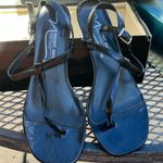 Newport News  black patent sandals 6 1/2 Photo 0
