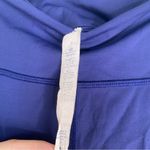 Lululemon  Leggings Size 4 Mesh Criss Cross Navy Blue Photo 4