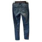 EXPRESS  Women's Pattern Ankle Legging Jeans Size 8 Photo 1