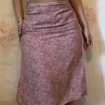 Aeropostale Pink floral midi skirt Photo 0