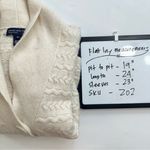 Jones New York Signature Cable Knit Cardigan Sweater Shawl Collar Wool Blend XL Photo 7