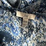 Joie  Parisian Paisley Long Sleeve Tiered Midi Maxi Dress Blue Floral NWT XXL Photo 11