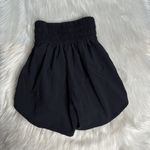 Nike  Black Dri Fit Ultra High Waist 3” Inch Shorts Photo 7