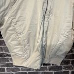 Athleta NWT  SATEEN BOMBER jacket Bone cream size M Photo 5