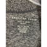 American Eagle Soft & Sexy Plush Open Cardigan Sweater XS/S Black Long Sleeve Photo 2