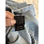 Jou Jou Hooded Cropped Denim Jacket Medium Light Wash Zip Up Jean Style Y2K‎ Blue Size undefined Photo 3