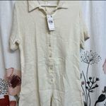 Mango  Cotton Cheesecloth Jumpsuit Size Small Photo 9