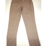 Isaac Mizrahi New Womens Live 6 T Tall 24/7 Straight Pant Stonewall Grey Tan Photo 4