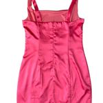 AQUA Pink Sleeveless Sheath Mini Dress Photo 3