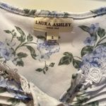 Laura Ashley Floral Nightgown with Blue and White Pattern  small Photo 2