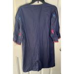 NEW VILAGALLO amber dress in navy Woman’s Size 38 US 6 Blue Photo 4