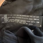 ZARA Black Floral Embroidered Back Duster Shirt Photo 8