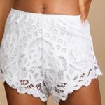 Free People White lace  shorts! Photo 3