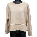 Illa Illa Cream Oversized Pullover Knit Sweater Size Small Photo 0
