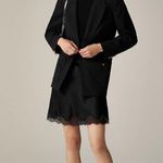 J.Crew Vivienne Blazer Italian Bi Stretch Wool Blend Black Classic $348 US 0 NWT Photo 1