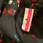 Derek Lam NWT  10 Crosby Evadne Floral Tie Front Blouse Black Size 2 Photo 12