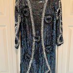 vintage beaded, sequin and pearl dress with a V Photo 1