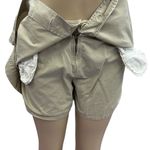 st. john's bay  Cotton Tan Khaki Chino Button and Zip Front Skort Womens 6 Photo 5