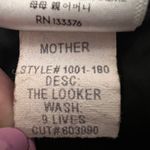 MOTHER Denim MOTHER Women's The Looker Wash 9 Lives Jeans Distressed Denim Black Size 25 Photo 9