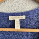 Eileen Fisher  Open Cardigan Short Sleeve Size XS‎ Organic Linen Photo 2