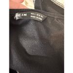 Black Contrast Stitch Corset Crop Top Women’s Small Bustier Cami Y2K Style Photo 4