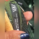 ZARA  Women Mini Green Sequin Dress NWT Photo 12