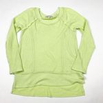 Anthropologie Eri + Ali Womens Sweater Solid Green Size XS Long Sleeve Pullover Photo 0