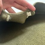 Green Halter Neck Midi Dress Ribbed Knit Low Back Bodycon Fitted Stretchy Party Photo 10