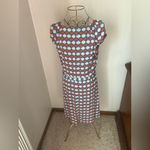 Laundry by Design  geometric print short sleeve dress size small Photo 7