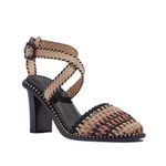 Ulla Johnson - Deia High Heel Strappy Sandals Cameo Shoes Sz 40 Photo 0