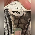 Leota NWT Stitch Fix NWT Ivory Black Dot Luxe Jacquard Pencil Skirt Size PM Photo 1