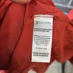 Amiana Halter Neck Beach Dress Terracotta Color Women’s Size Medium Red Photo 9