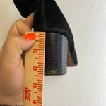 Vince Size 7 Black Suede Leather Ankle Boots Block Heels Women's Footwear Photo 6