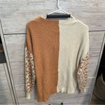 Altar'd State Camilla Animal Colorblock Pullover Sweater Photo 4