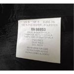 David Warren Women Black Blouse Size 6 Petite Sleeveless Formal Button Back Photo 6