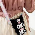 Hello Kitty  Kuromi Silicone Crossbody NIB Photo 0